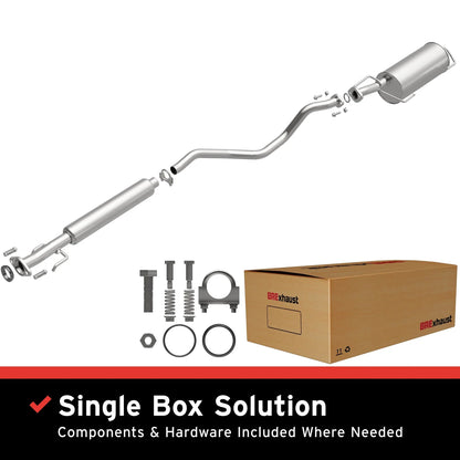 MagnaFlow BRExhaust Series 106-0057 Direct-Fit Exhaust System for 2007–2012 Nissan Versa (1.6L / 1.8L)