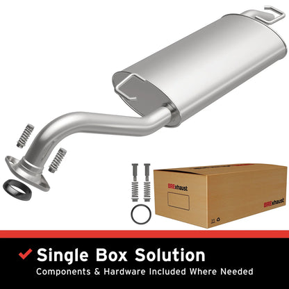 MagnaFlow BRExhaust Series 106-0060 Direct-Fit Exhaust System for 2005–2008 Toyota Corolla 1.8L
