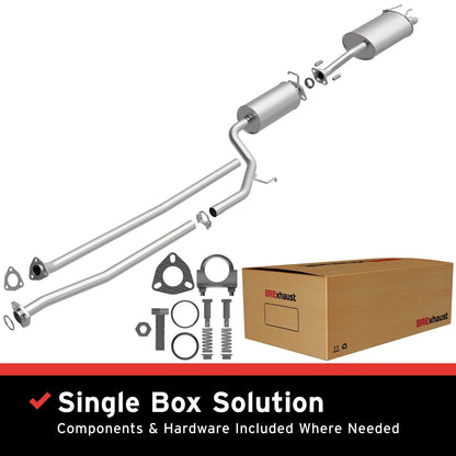 MagnaFlow BRExhaust 106-0102 Direct-Fit Exhaust for 2012–2015 Honda Civic 1.8L
