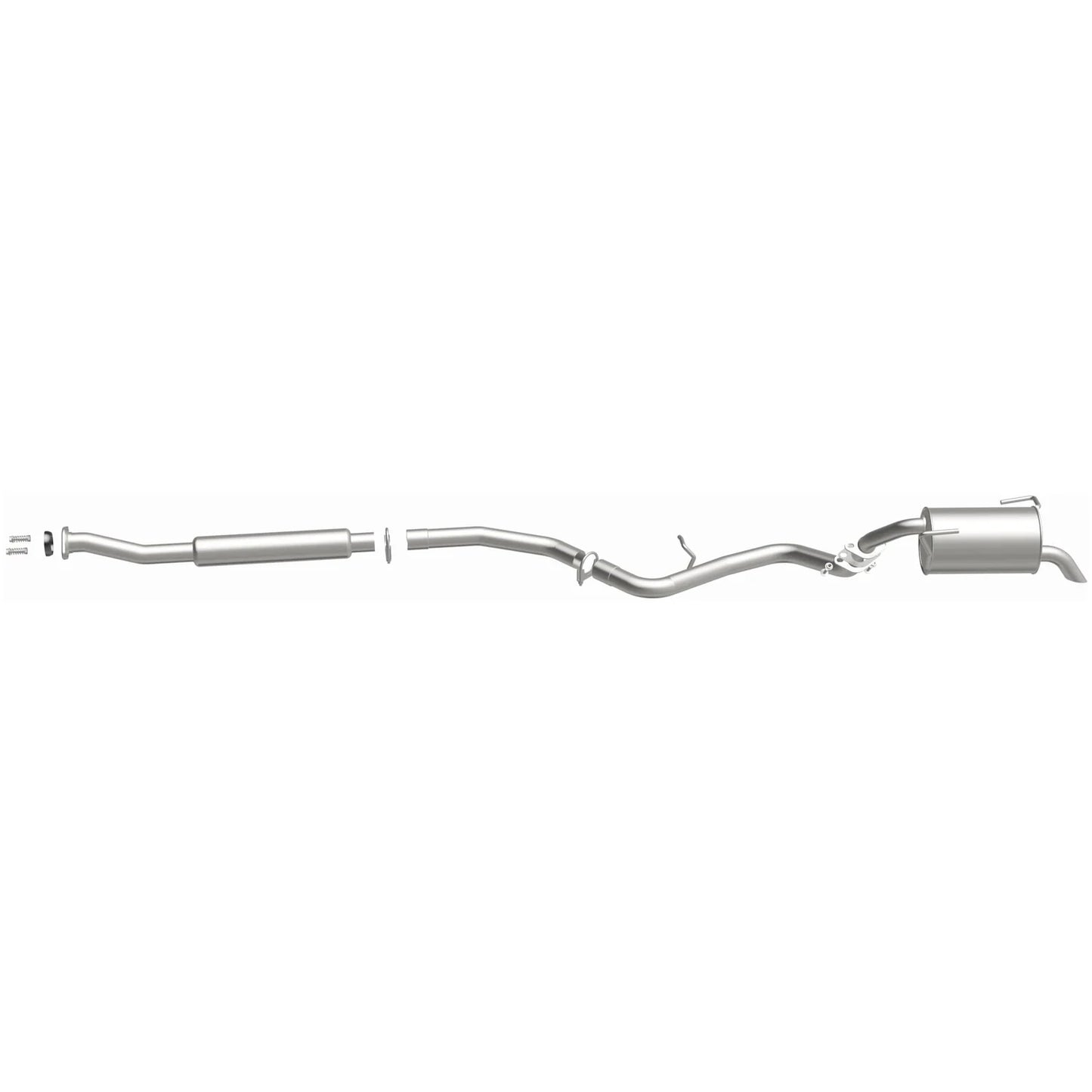 MagnaFlow BRExhaust Series 106-0162 Direct-Fit Exhaust System for 2010–2019 Subaru Outback 2.5L
