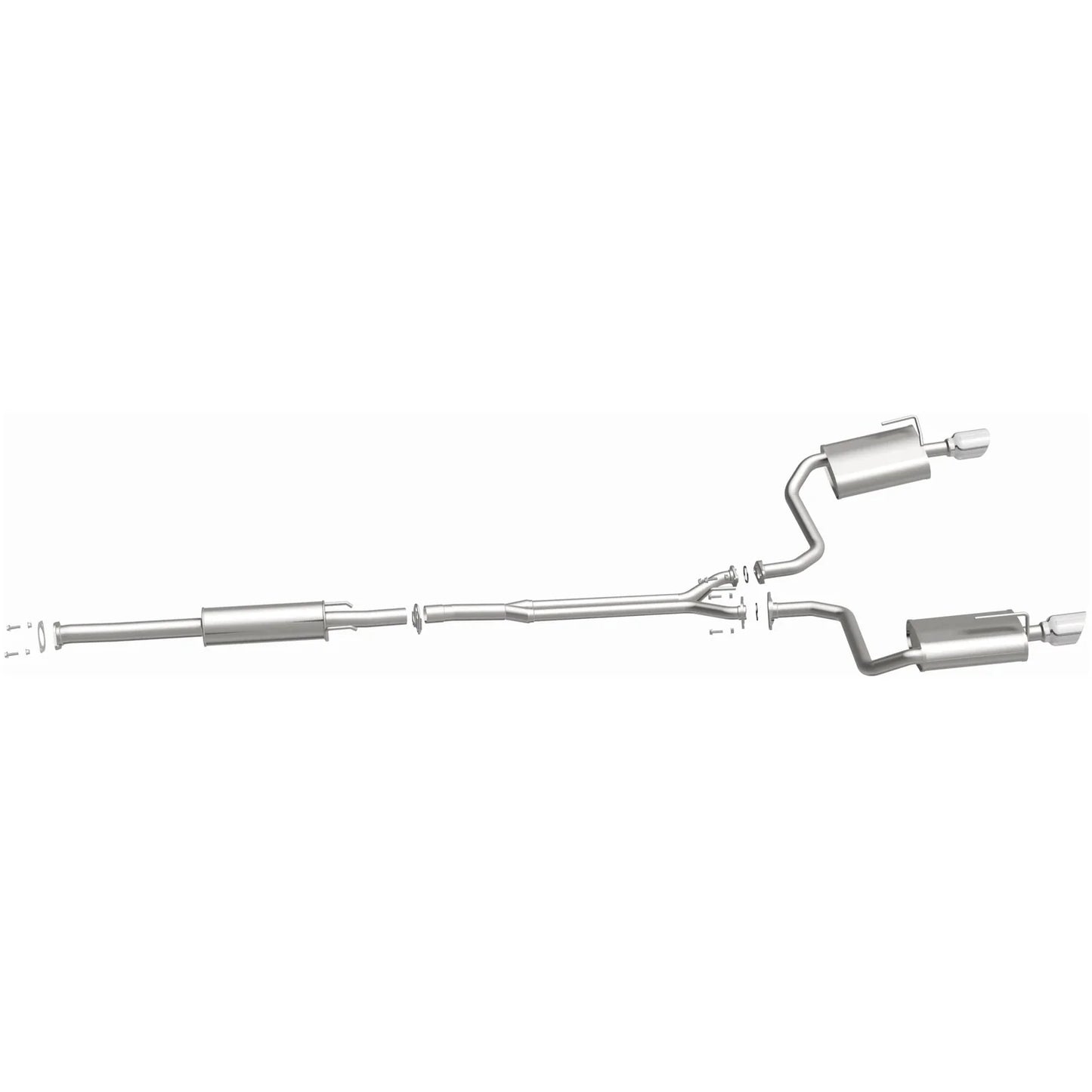 MagnaFlow BRExhaust 106-0167 Direct-Fit Exhaust for 2009–2017 Nissan Maxima 3.5L