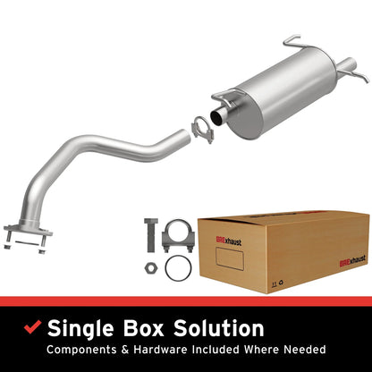 MagnaFlow BRExhaust 106-0257 Direct-Fit Exhaust for 2007–2012 Nissan Sentra