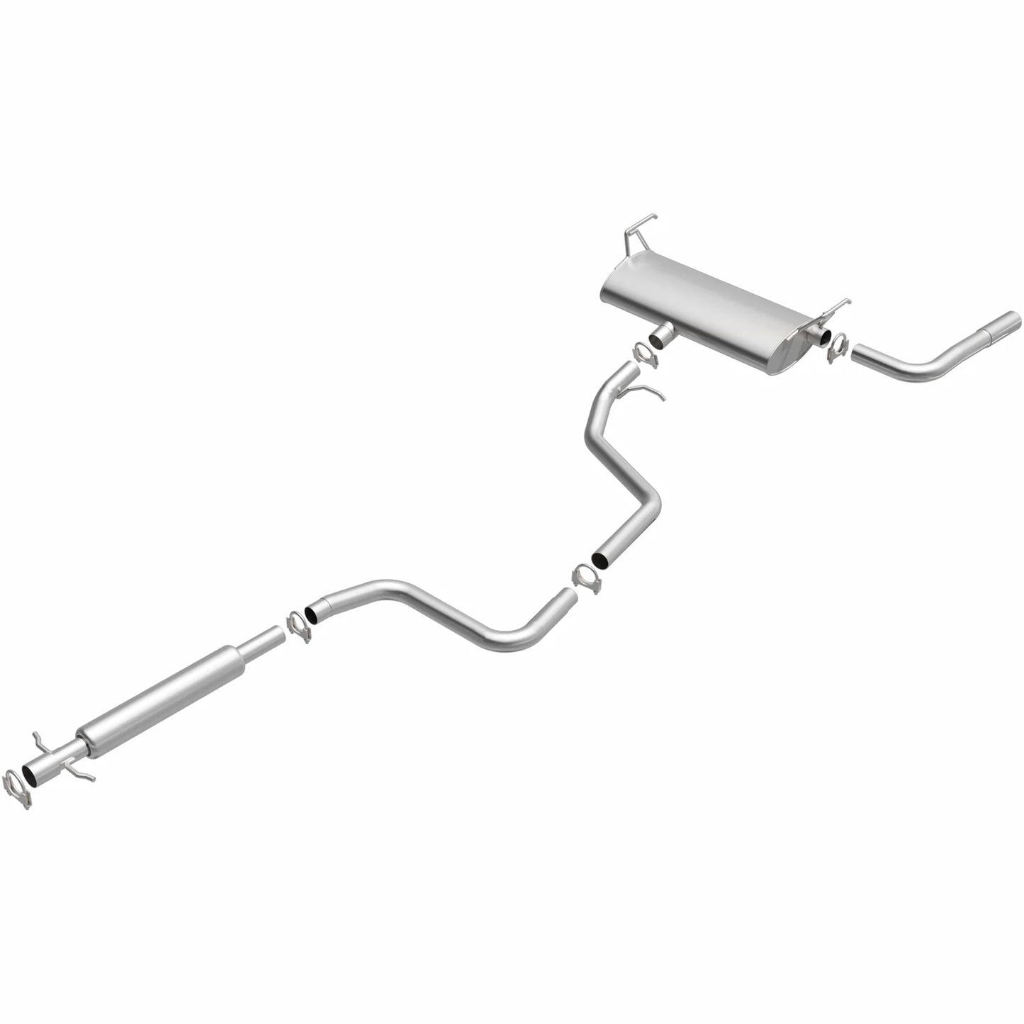 MagnaFlow BRExhaust Series 106-0259 Direct-Fit Exhaust System for 2008–2012 Chevy Malibu / 2008–2009 Pontiac G6 / 2008–2009 Saturn Aura