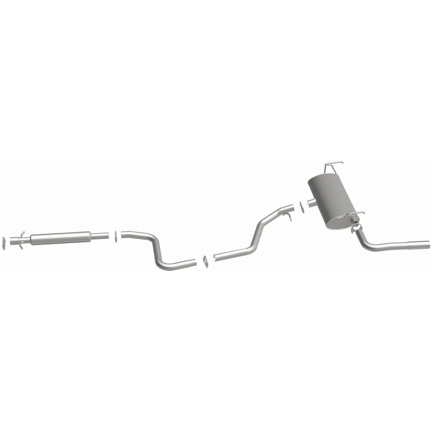 MagnaFlow BRExhaust Series 106-0259 Direct-Fit Exhaust System for 2008–2012 Chevy Malibu / 2008–2009 Pontiac G6 / 2008–2009 Saturn Aura