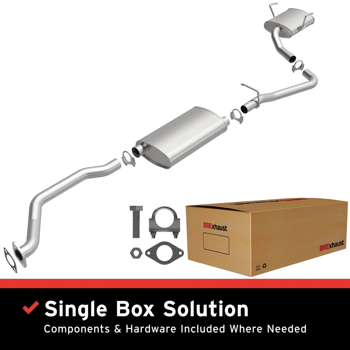 MagnaFlow BRExhaust 106-0279 Direct-Fit Exhaust System for Chevy Traverse, GMC Acadia, Saturn Outlook