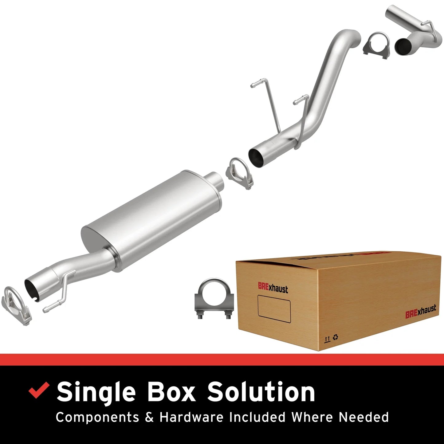 MagnaFlow BRExhaust 106-0454 Direct-Fit Exhaust for 2006–2007 Dodge Ram 1500 5.7L