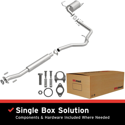 MagnaFlow BRExhaust 106-0558 Direct-Fit Exhaust System for 2012–2016 Subaru Impreza 2.0L
