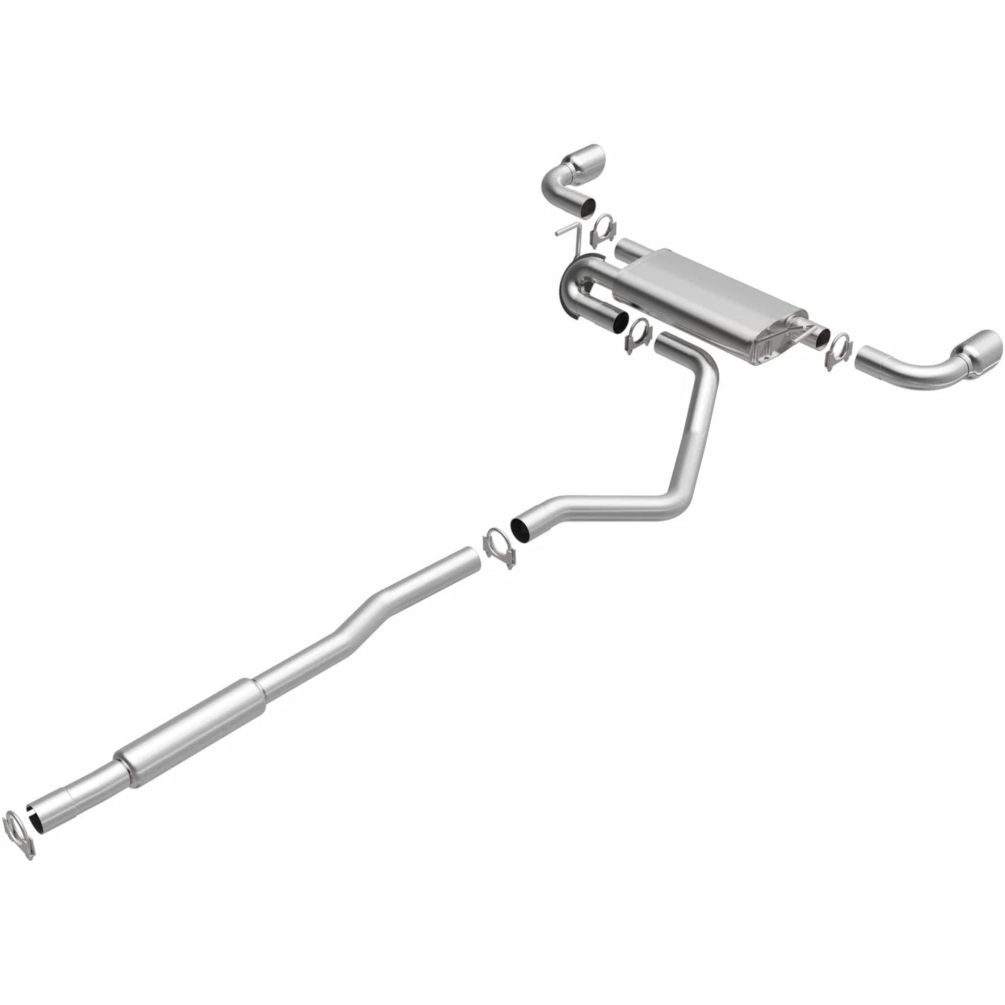 MagnaFlow BRExhaust 106-0767 Direct-Fit Exhaust for 2014–2022 Jeep Cherokee 3.2L
