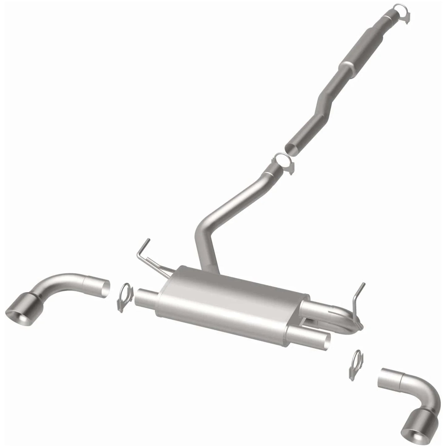 MagnaFlow BRExhaust 106-0767 Direct-Fit Exhaust for 2014–2022 Jeep Cherokee 3.2L