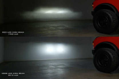 XRGB LED Headlights: Ford Bronco (21+ / RGB / Set)