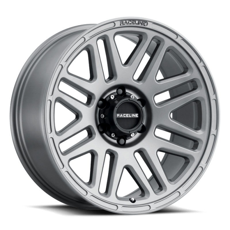 Raceline 944GS Outlander 18x9in / 5x150 BP / 12mm Offset / 110.3mm Bore - Greystone Wheel