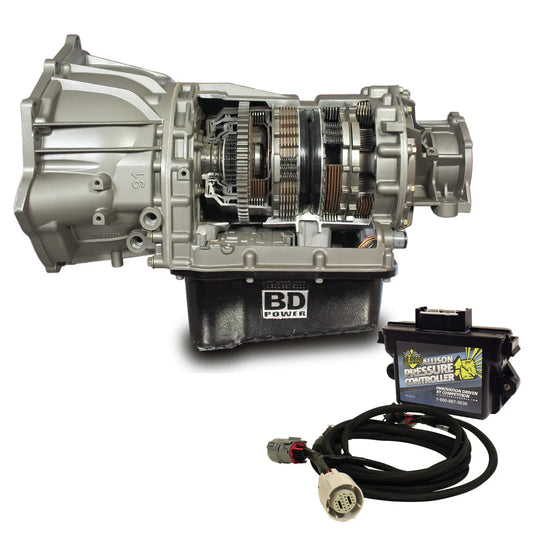 BD Diesel 1064754 TowMaster Allison 1000 Transmission w/ Billet Input & Pressure Box – 2011–2016 Chevy/GMC LML Duramax (4WD)