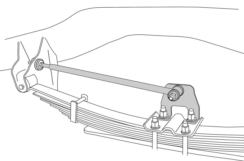 Tuff Country 94-02 Dodge Ram 2500 4wd Traction Bars Pair