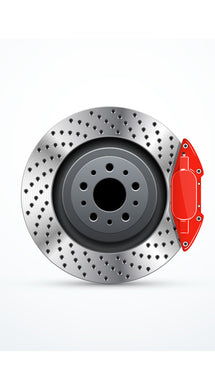 EBC Stage 12 RedStuff Brake Pads and RK Rotors - S12KR1664