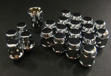 Load image into Gallery viewer, Project Kics 16 LUGS + 4 LOCKS Chrome Bullock And Nut Set - 12X1.50