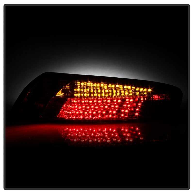 Xtune Porsche 911 996 ( Non 4S. Turbo. GT3 ) 99-04 LED Tail Lights Red Clear ALT-ON-P99699-LED-RC SPYDER