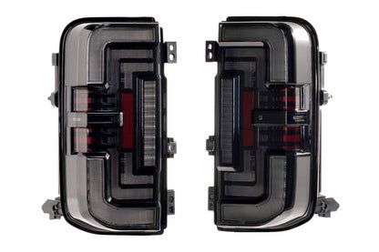 XB LED Tail Lights: Ford Bronco (21+ / Smoked Lens / Set)