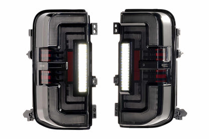XB LED Tail Lights: Ford Bronco (21+ / Smoked Lens / Set)