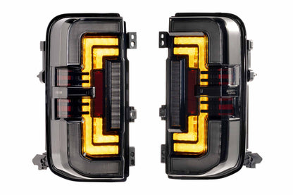 XB LED Tail Lights: Ford Bronco (21+ / Smoked Lens / Set)