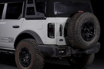 XB LED Tail Lights: Ford Bronco (21+ / Red Lens / Set)