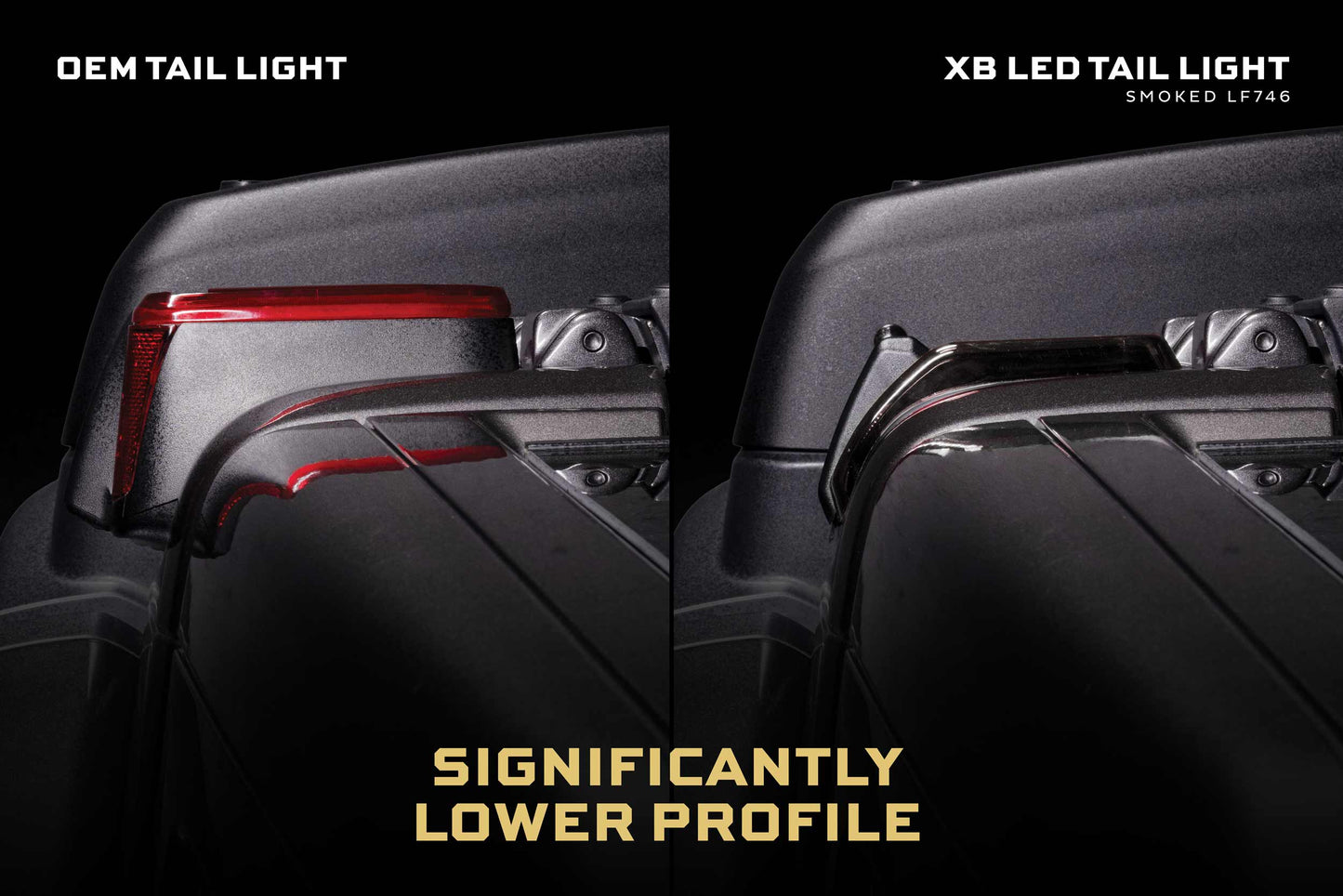 Morimoto Smoked XB Led Tail Lights for 2018+ Jeep Wrangler JL