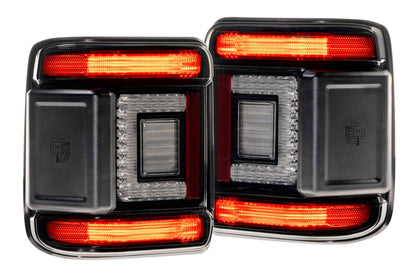 Morimoto Smoked XB Led Tail Lights for 2018+ Jeep Wrangler JL