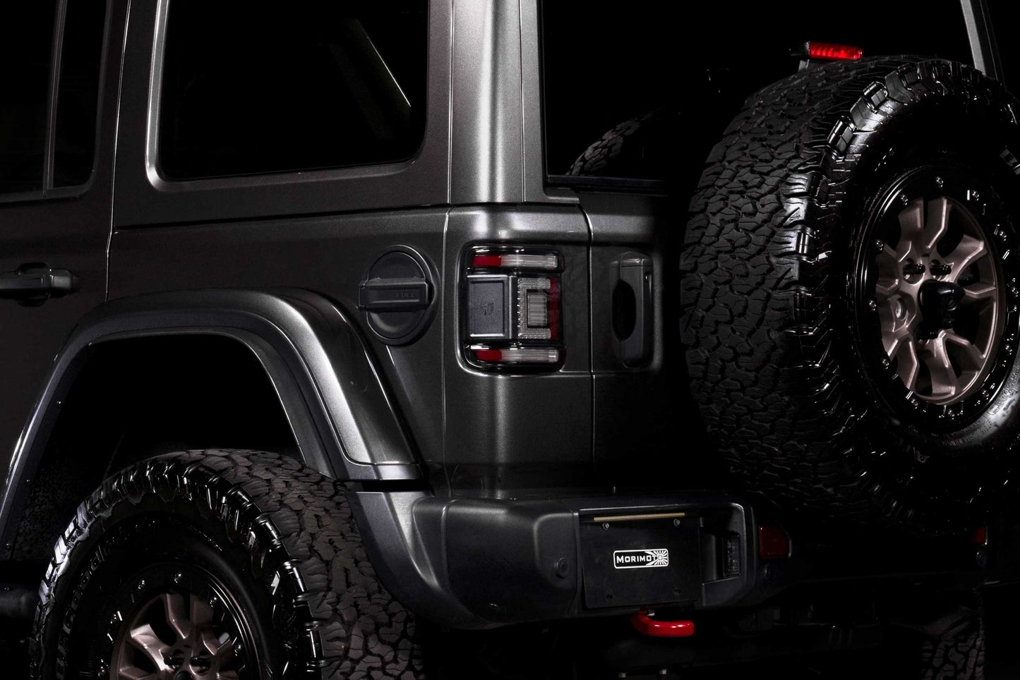 Morimoto Smoked XB Led Tail Lights for 2018+ Jeep Wrangler JL