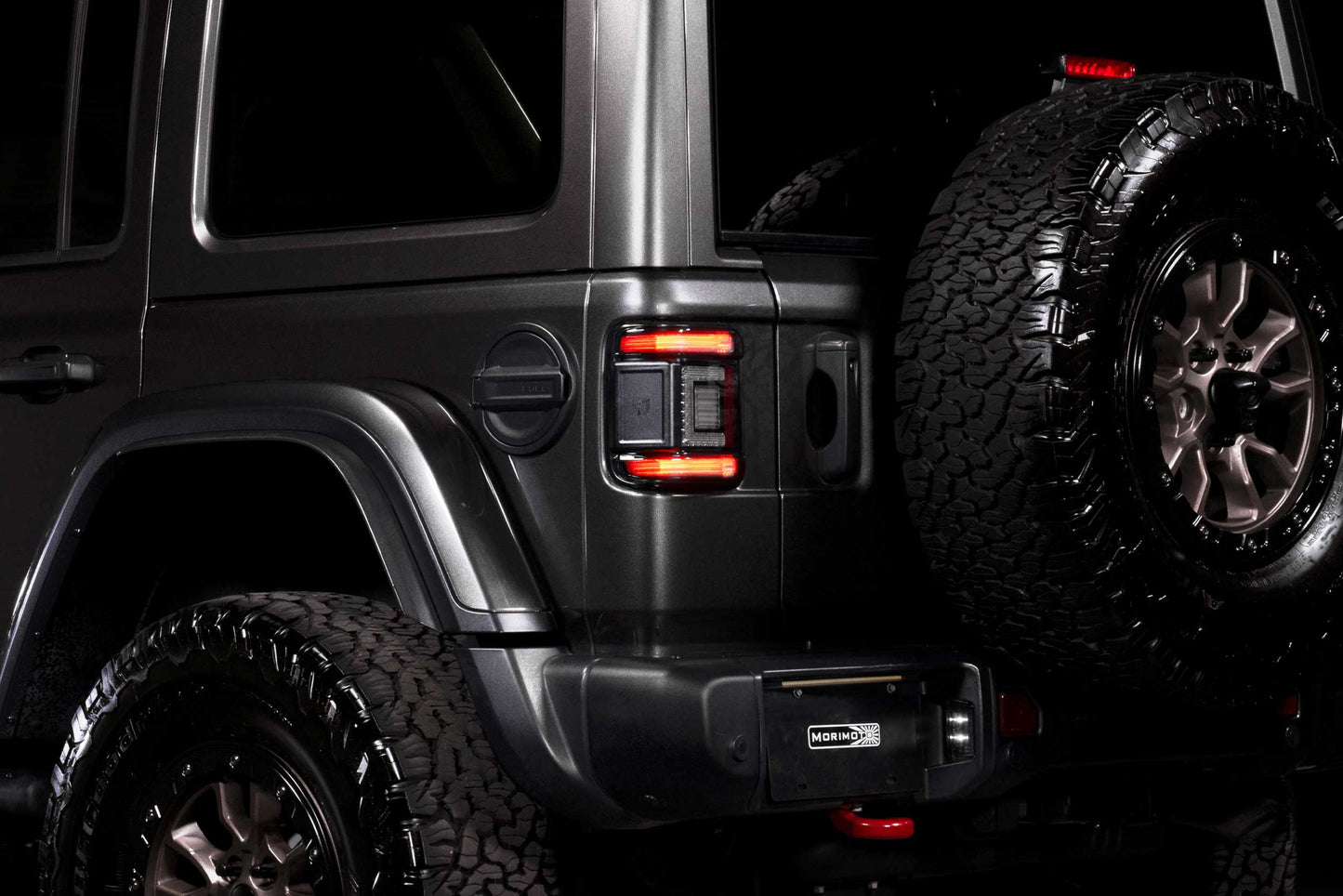 Morimoto Smoked XB Led Tail Lights for 2018+ Jeep Wrangler JL