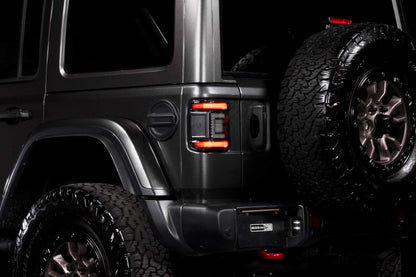Morimoto Smoked XB Led Tail Lights for 2018+ Jeep Wrangler JL
