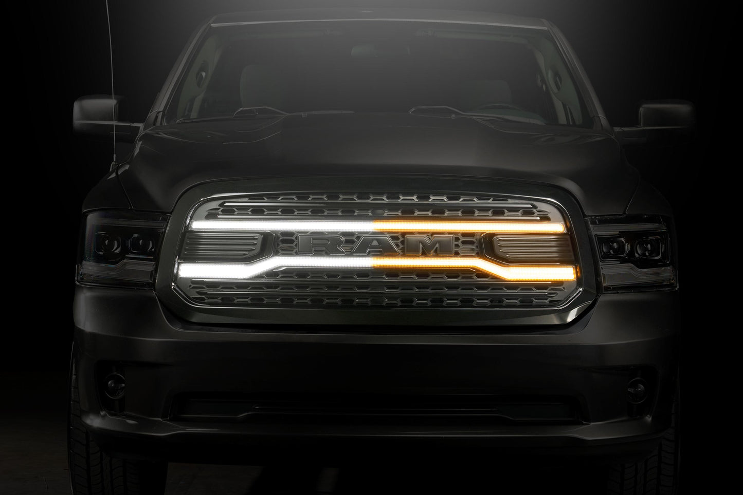 XBG LED Grille: Dodge Ram 1500 (13-18 / Chrome)