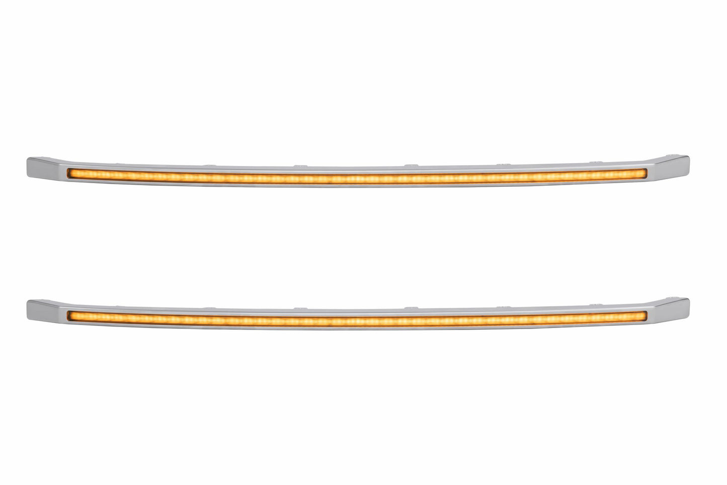 XBG LED DRL Grille Inserts: Ford Super Duty Platinum (20-22 / Amber DRL / Set)