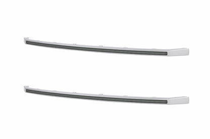 XBG LED DRL Grille Inserts: Ford Super Duty Platinum (20-22 / Amber DRL / Set)