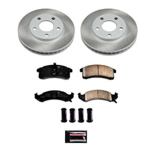 Load image into Gallery viewer, Power Stop 92-93 Pontiac Trans Sport Front Semi-Coated Rotor Kit