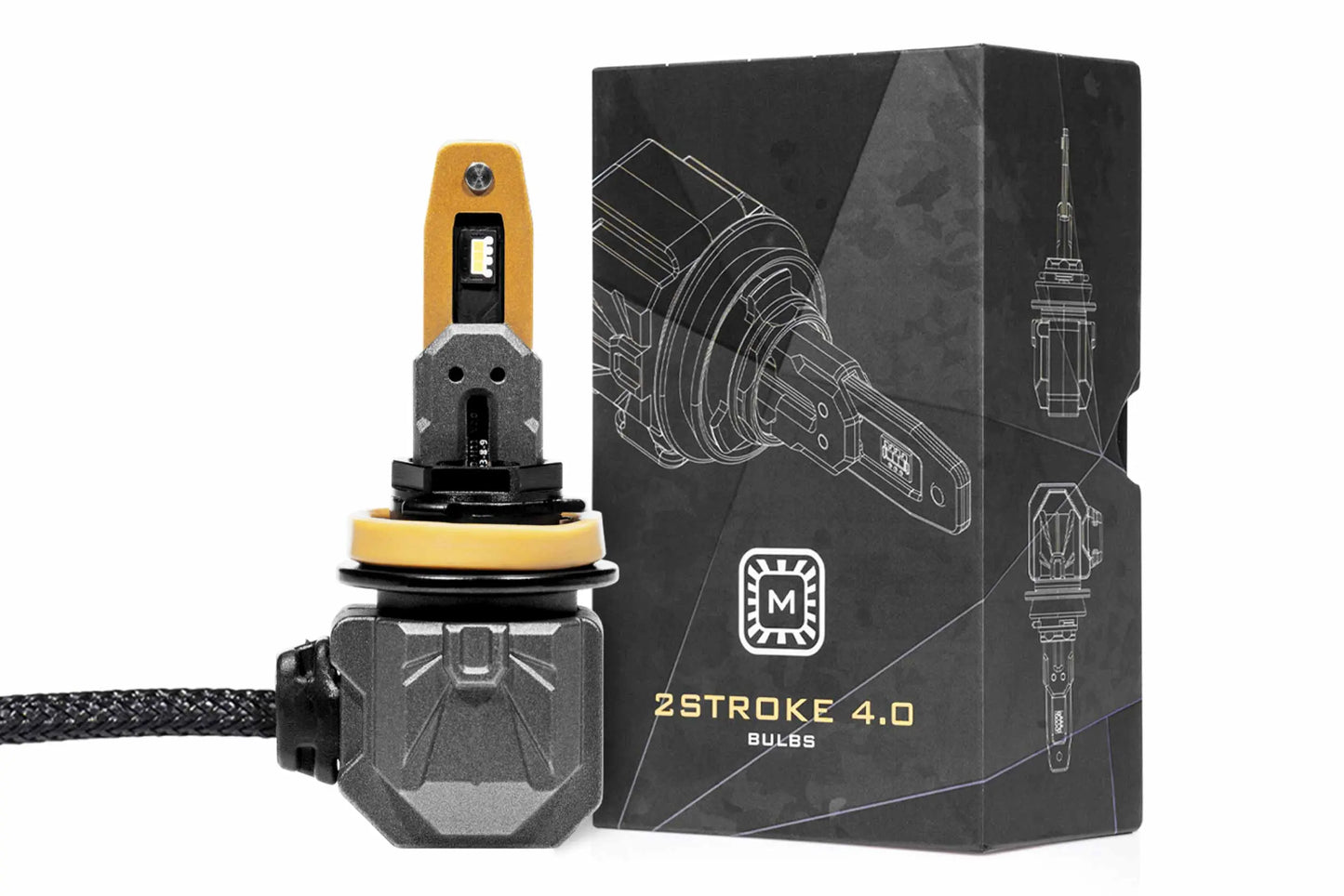 Morimoto H11/H9/H8: 2Stroke 4.0 LED Bulb (Each) Morimoto