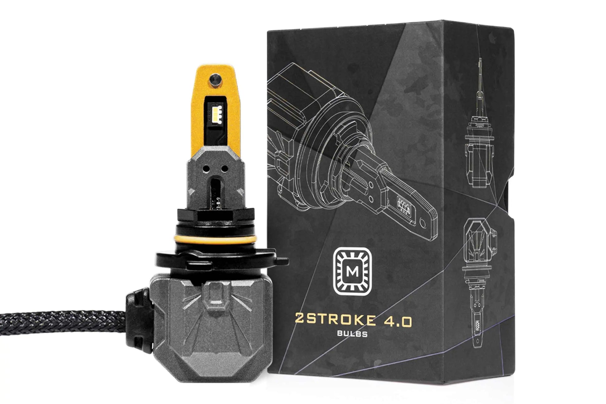 Morimoto 9005/H10: 2Stroke 4.0 LED Bulb (Each) Morimoto