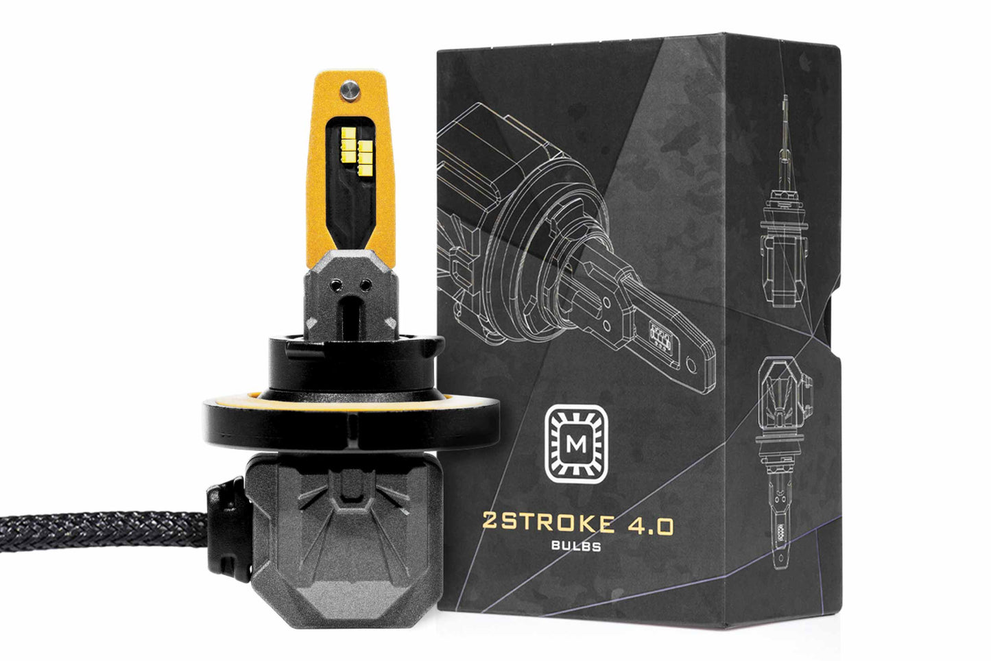 H13/9008: 2Stroke 4.0 LED Bulb (Each)