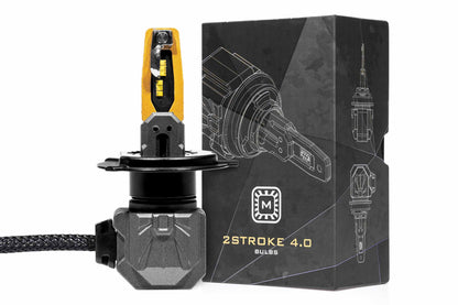 H4/9003: 2Stroke 4.0 LED Bulb (Each)
