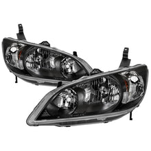 Load image into Gallery viewer, xTune 04-05 Honda Civic (Excl Hatchback/Si) OEM Style Headlights - Black (HD-JH-HC04-4D-AM-BK)