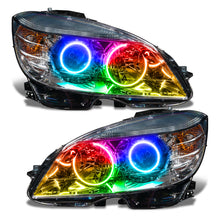 Load image into Gallery viewer, Oracle 08-11 Mercedes Benz C-Class Pre-Assembled Headlights Chrome Housing ColorSHIFT w/o Controller