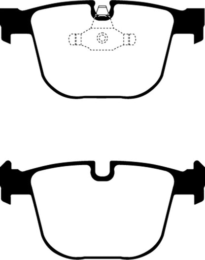 EBC GreenStuff Rear Brake Pads - DP21451 EBC