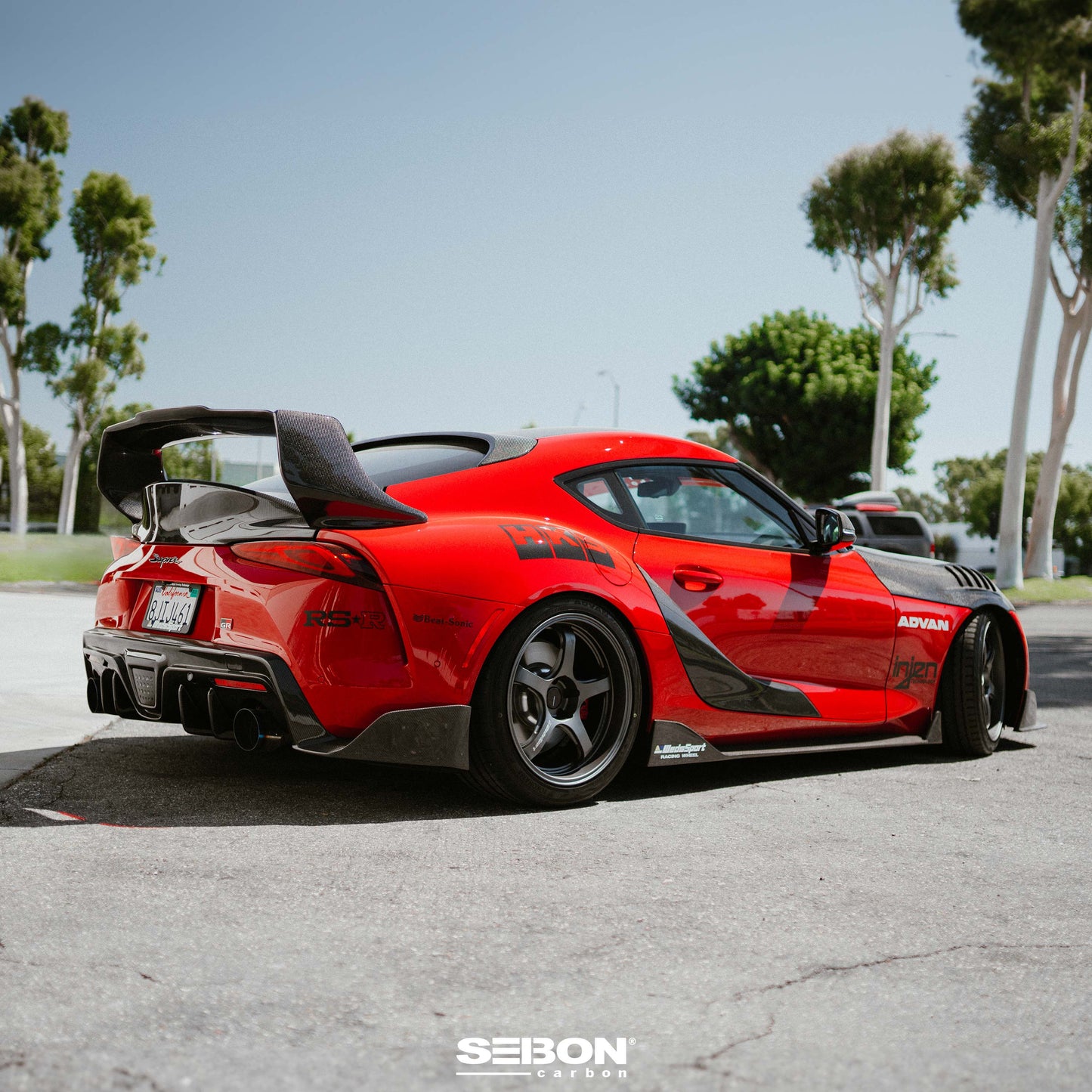 Seibon RS20TYSUP-TD TD-Style Carbon Fiber Spoiler for 2020–2026 Toyota GR Supra