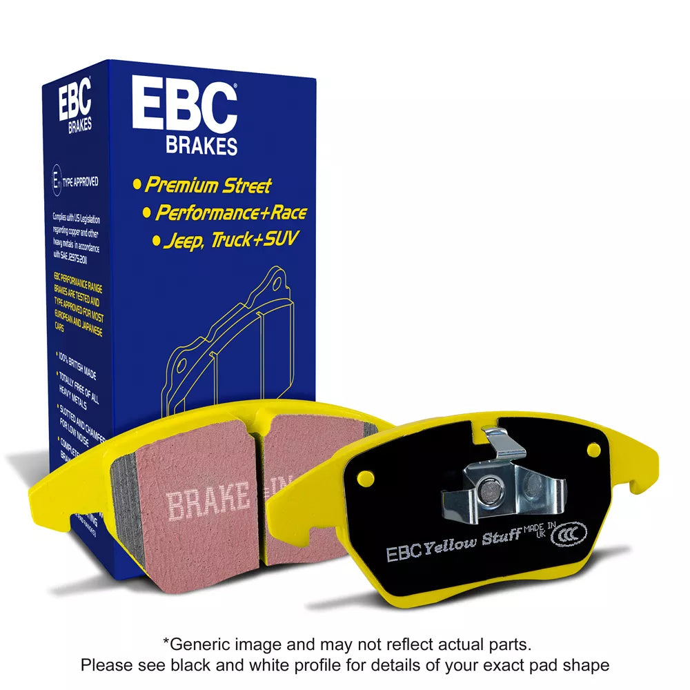 YellowStuff Rear Brake Pads - DP42254R EBC