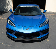 Load image into Gallery viewer, Anderson Composites 2020 - 2024 Corvette C8 Carbon Fiber Front Splitter - AC-FL20CHC8-MB