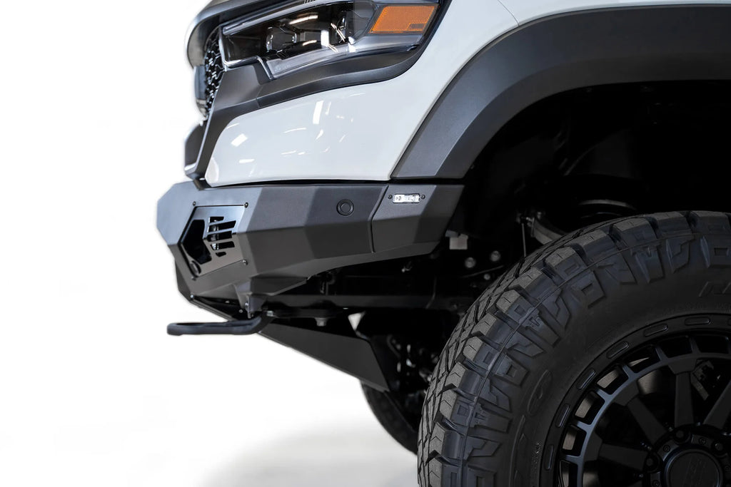 Addictive Desert Designs 2021-2023 Ram 1500 TRX Bomber Front Bumper (20 Inch Lights) - F620012140103