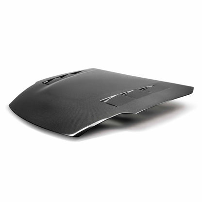 Seibon TS-style carbon fiber hood for 2007-2008 Nissan 350Z (also fits 2003-2006 models) - HD0708NS350-TS Seibon