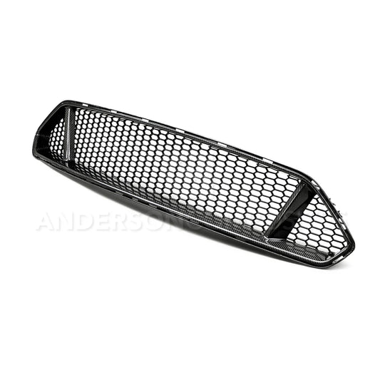 Anderson Composites 18-23 Ford Mustang Carbon Fiber Upper Grille AC-FG18FDMU-GT Anderson Composites