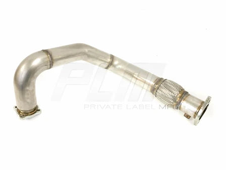 PLM Power Driven B16/B18/B20 Downpipe For Top Mount Turbo Manifold 88-00 Civic / 90-01 Integra - PLM-B-T3-TOP-DP