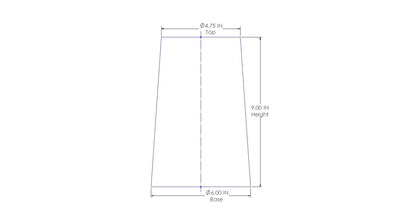 aFe Magnum SHIELD Pre-Filters 6 IN Base, 4-3/4 IN Top, 9 IN Height - 28-10013 aFe