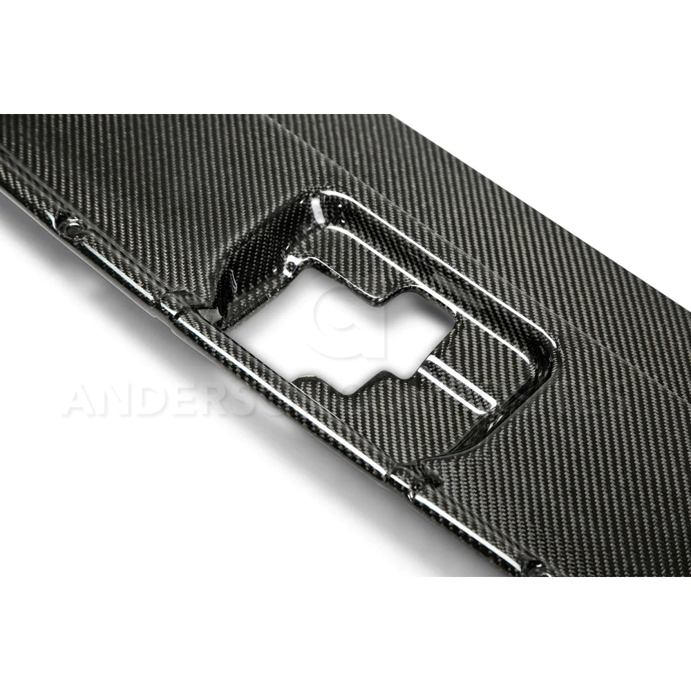 Anderson Composites 2015 - 2017 Mustang Carbon Fiber Radiator Cover - AC-CP15FDMU