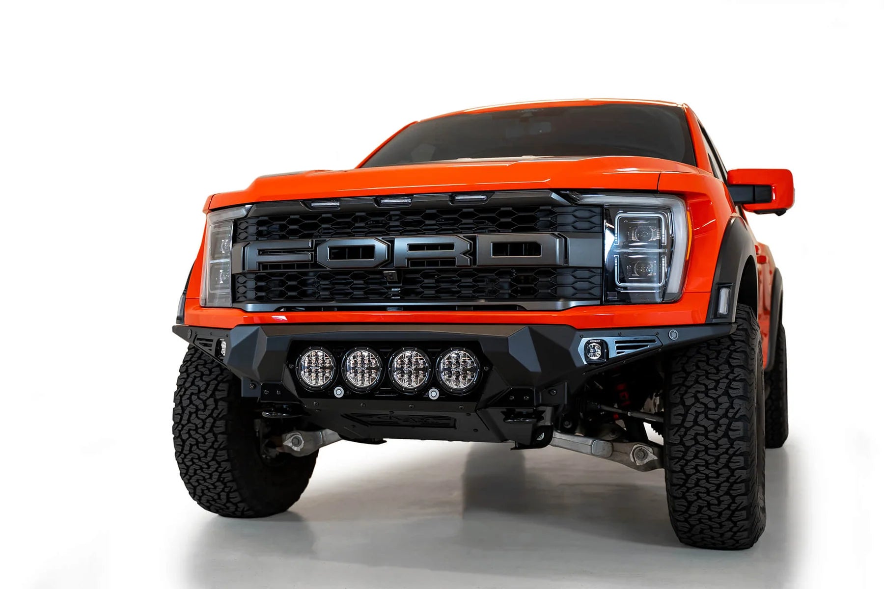 Addictive Desert Designs 2021-2023 Ford F-150 Raptor/Raptor R Bomber Front Bumper (Rigid) - F210014110103 Addictive Desert Designs